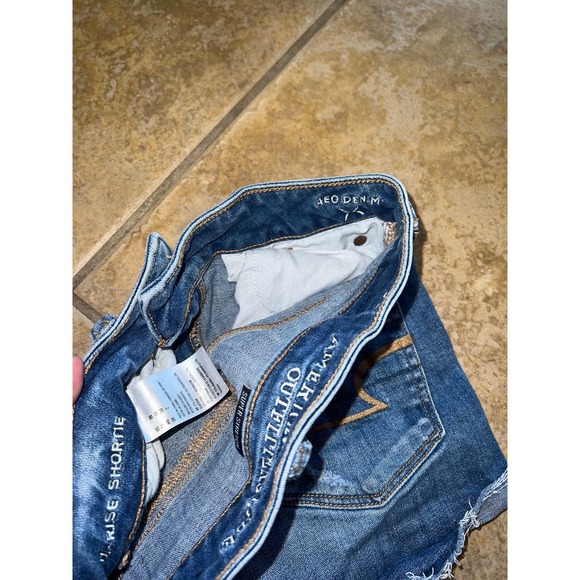 American Eagle Jean High Rise Shortie 00 - Picture 3 of 3